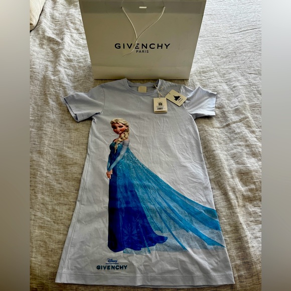 Givenchy Disney Elsa-print T-shirt dress